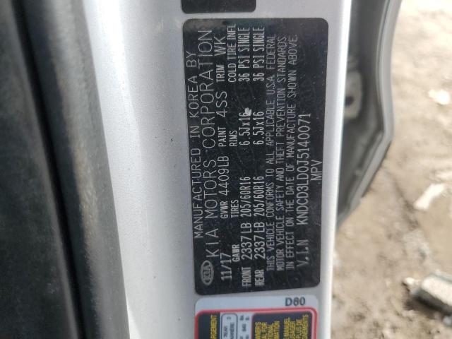 2018 KIA NIRO KNDCD3LD0J5140071