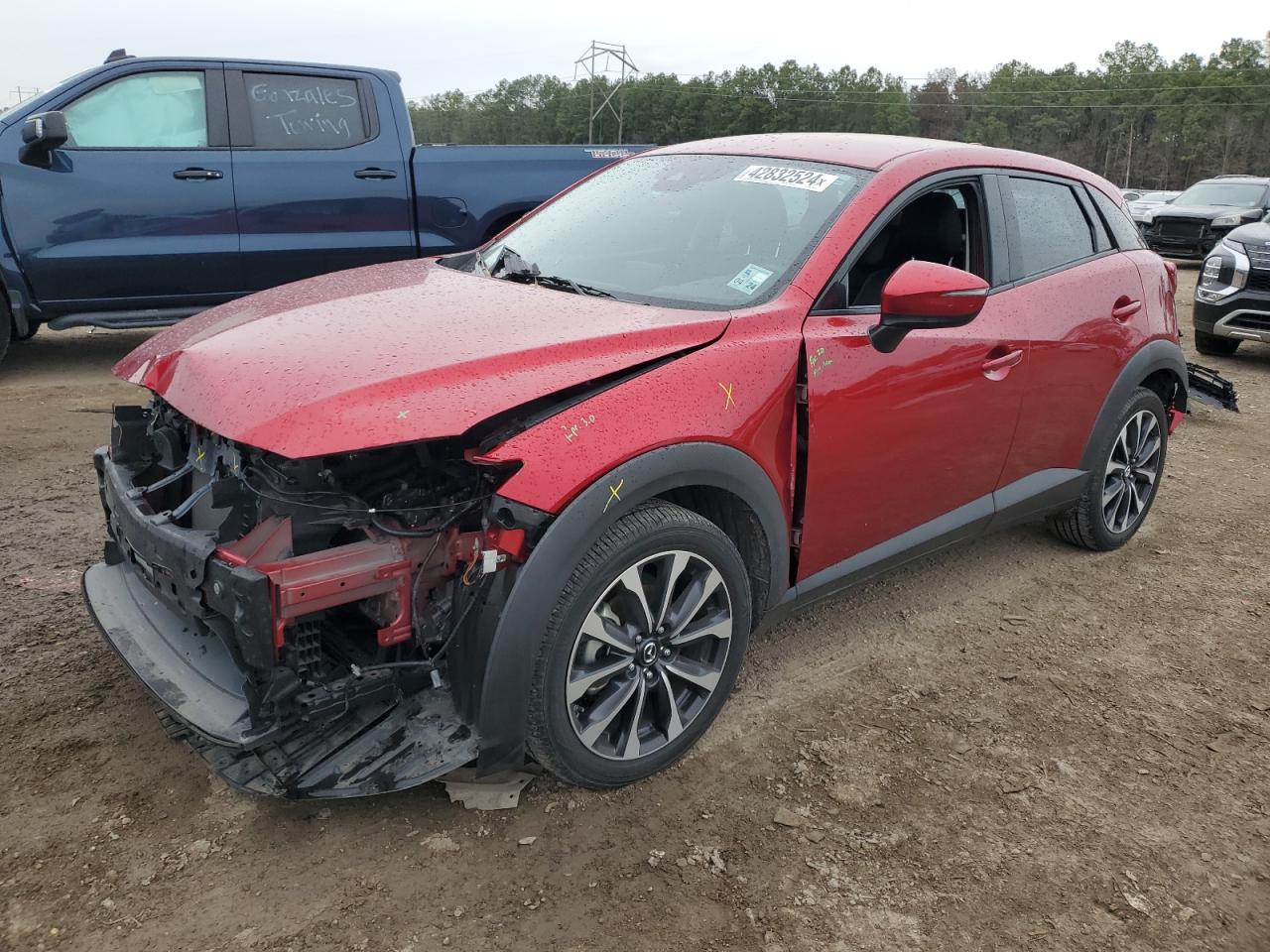 JM1DKDC76K1415400 2019 Mazda Cx-3 Touring