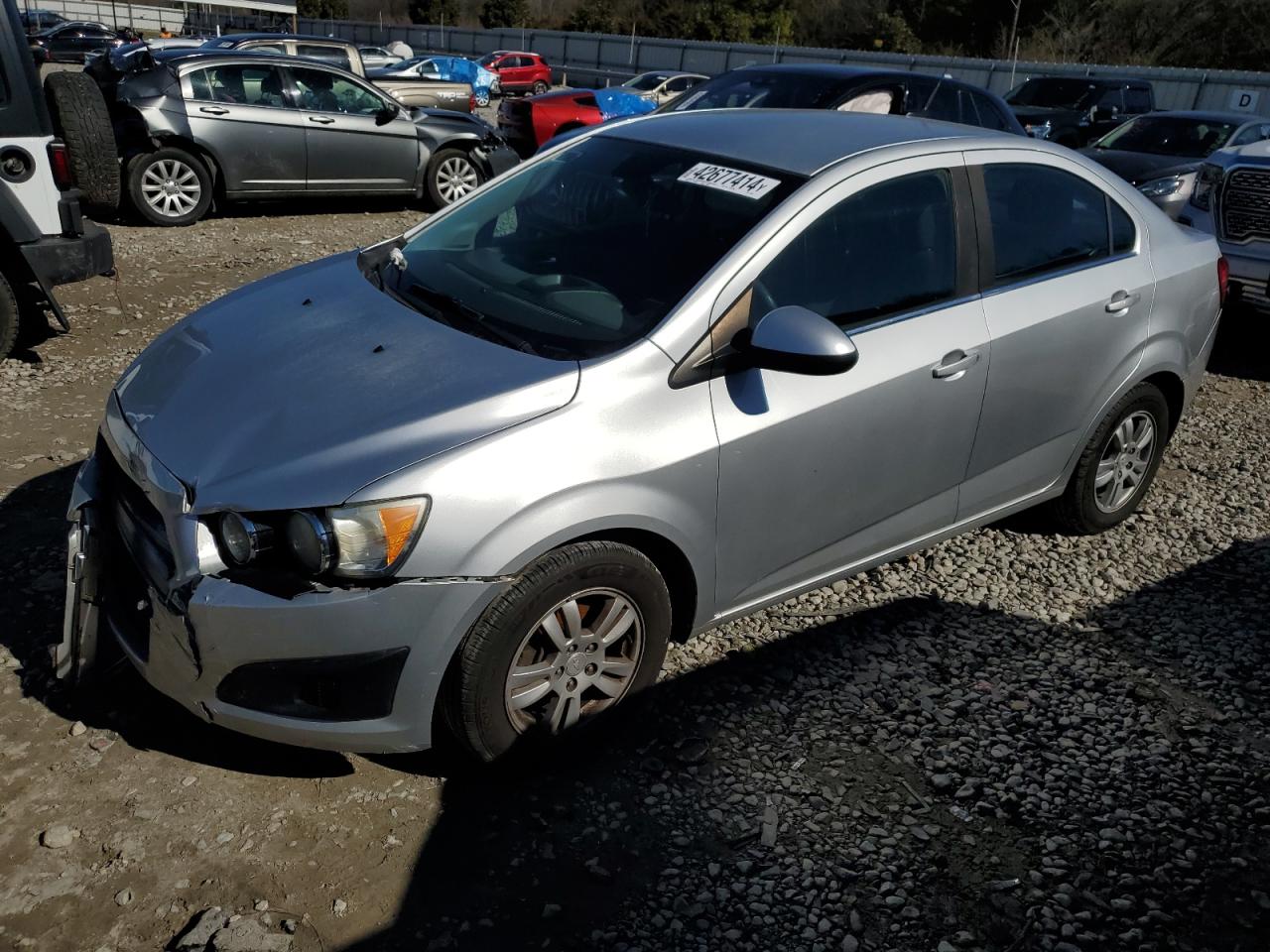 1G1JC5SH5E4180600 2014 Chevrolet Sonic Lt