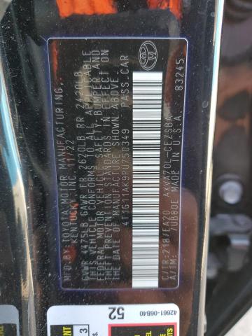 2023 TOYOTA CAMRY SE N 4T1G11AK9PU750349