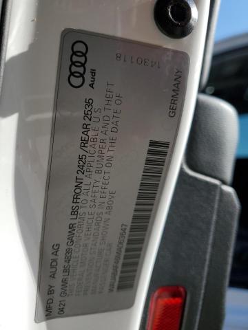 2021 AUDI A4 PREMIUM WAUABAF46MA063647