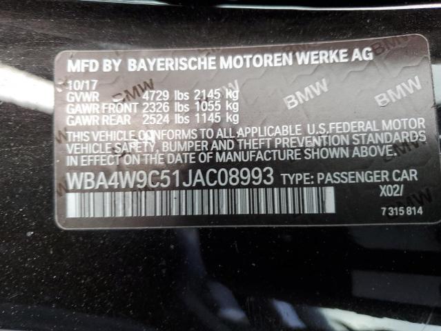 2018 BMW 440XI - WBA4W9C51JAC08993