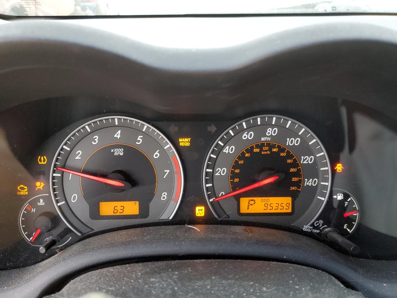 1NXBU4EE1AZ355595 2010 Toyota Corolla Base