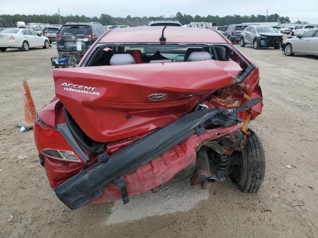 Lot #2485264740 2017 HYUNDAI ACCENT SE salvage car