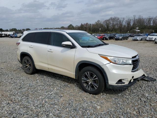 Vin: 5tdkkrfh5gs138743, lot: 44870314, toyota highlander xle 20164