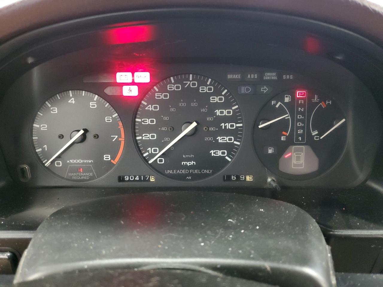 1HGCB765XNA133399 1992 Honda Accord Lx