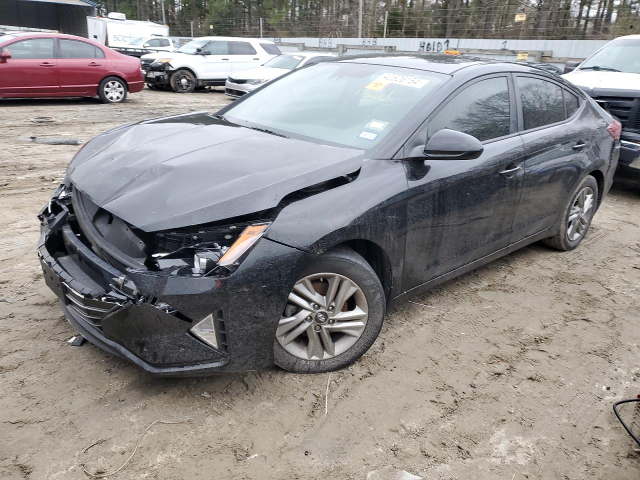 KMHD84LF9LU100480 2020 Hyundai Elantra Sel