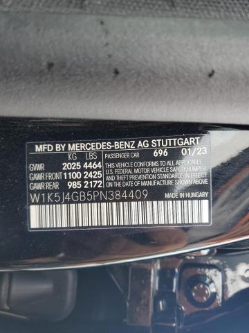 VIN W1K5J4GB5PN384409 2023 Mercedes-Benz CLA-Class,... no.12