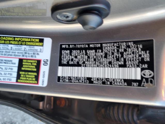 2017 TOYOTA COROLLA L - 2T1BURHE5HC824496