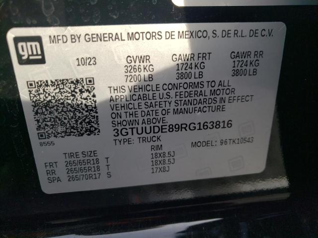Lot #2421315886 2024 GMC SIERRA K15 salvage car