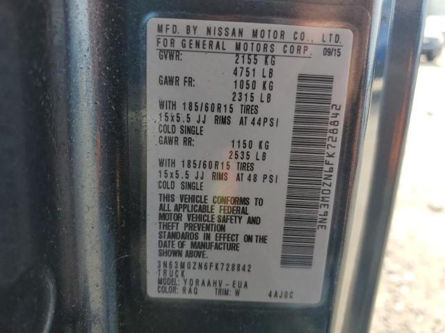 2015 CHEVROLET CITY EXPRE - 3N63M0ZN6FK728842