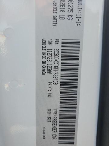 2015 DODGE CHARGER R/ - 2C3CDXCT6FH732450