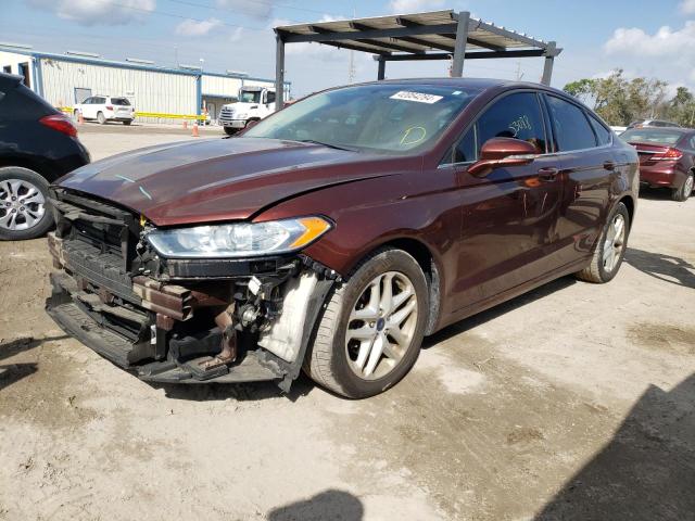 Lot #2489737845 2016 FORD FUSION SE salvage car