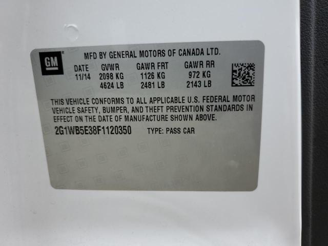 2015 CHEVROLET IMPALA LIM 2G1WB5E38F1120350