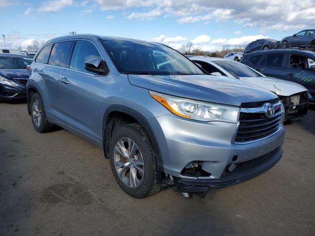 VIN 5TDJKRFHXES023368 2014 Toyota Highlander, Xle no.4