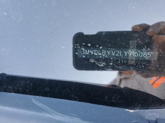 2020 TOYOTA YARIS L 3MYDLBYV2LY715085