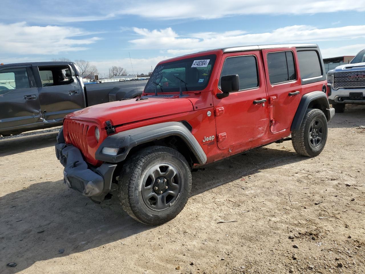 1C4HJXDN8JW298908 2018 Jeep Wrangler Unlimited Sport