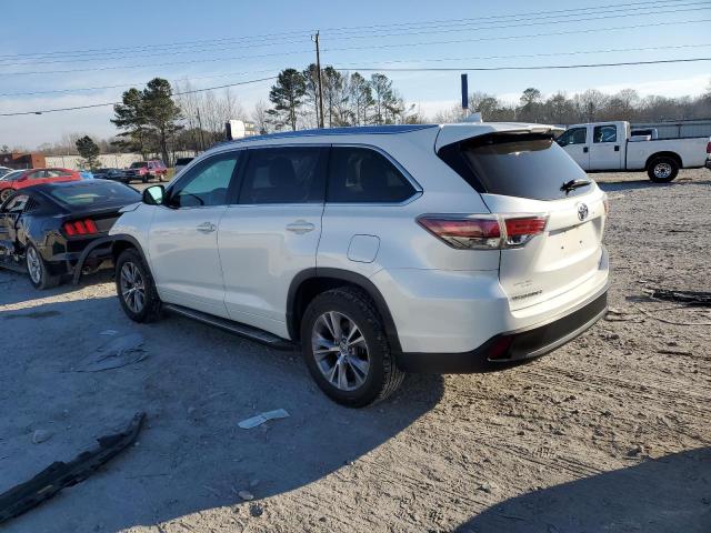 VIN 5TDKKRFH9FS085463 2015 Toyota Highlander, Xle no.2