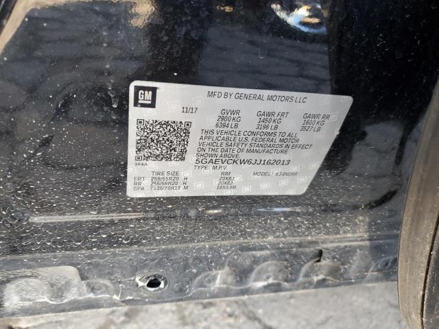 2018 BUICK ENCLAVE AV - 5GAEVCKW6JJ162013