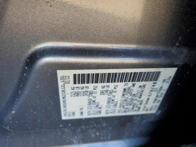 2022 NISSAN ROGUE SV 5N1BT3BB0NC678748