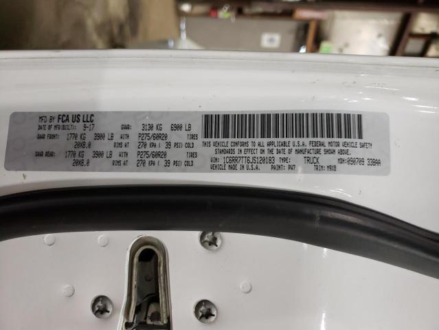 2018 RAM 1500 SLT - 1C6RR7TT6JS120183