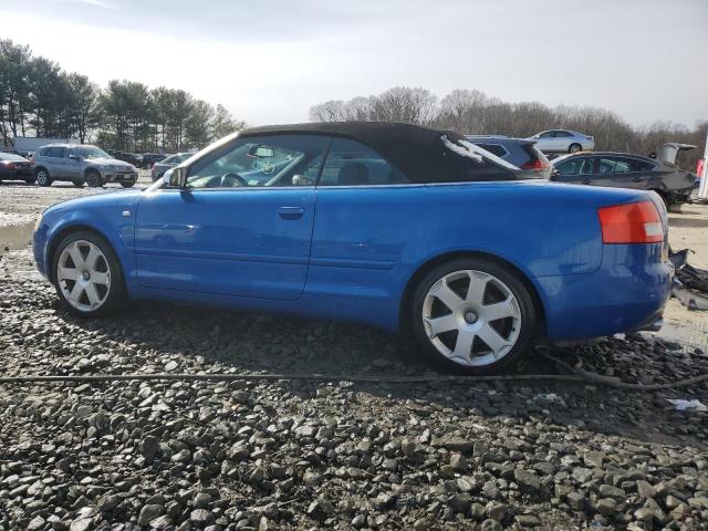 2005 Audi S4 Quattro Cabriolet VIN: WUARL48H35K902284 Lot: 39635914