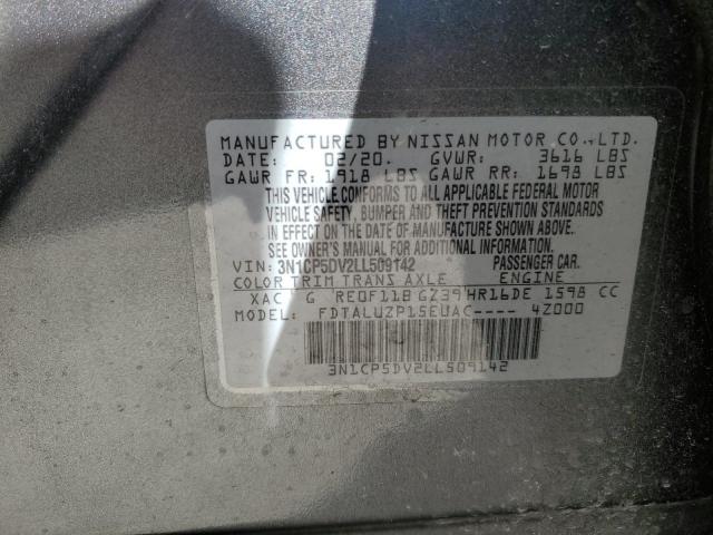 2020 NISSAN KICKS SR - 3N1CP5DV2LL509142