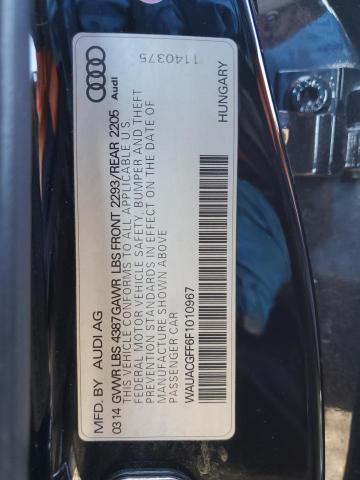 2015 AUDI A3 PREMIUM WAUACGFF6F1010967