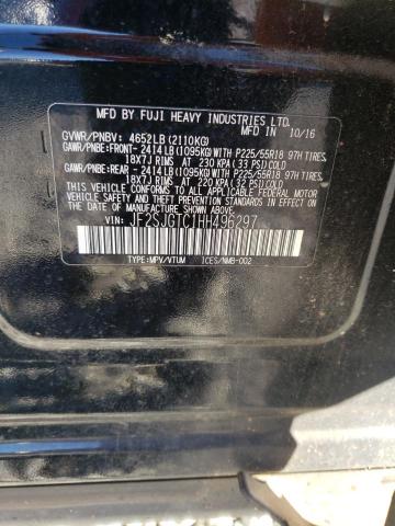 2017 SUBARU FORESTER 2 - JF2SJGTC1HH496297