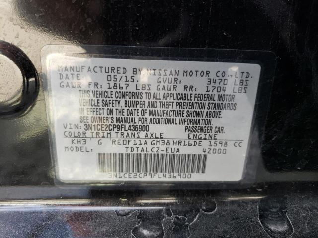 2015 NISSAN VERSA NOTE 3N1CE2CP9FL436900