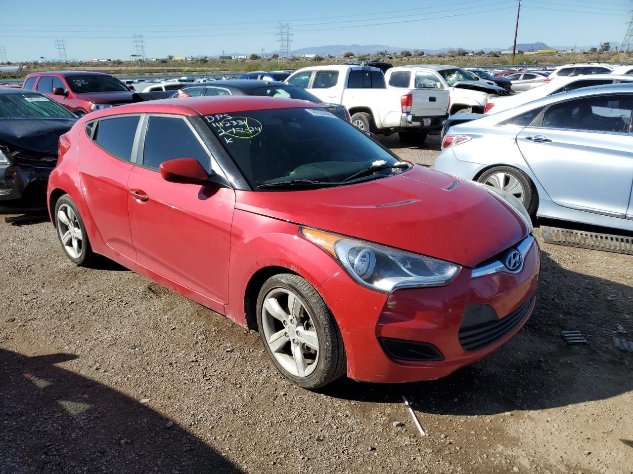 Lot #2487483499 2014 HYUNDAI VELOSTER