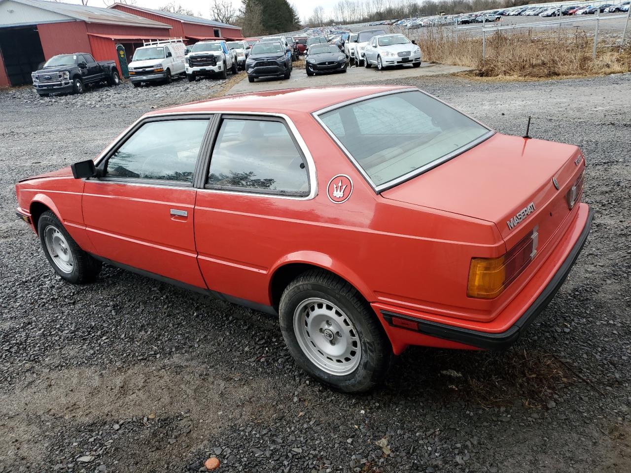 ZAMAL1109FB314416 1985 Maserati Biturbo