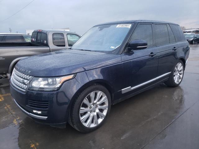 2016 Land Rover Range Rover Supercharged