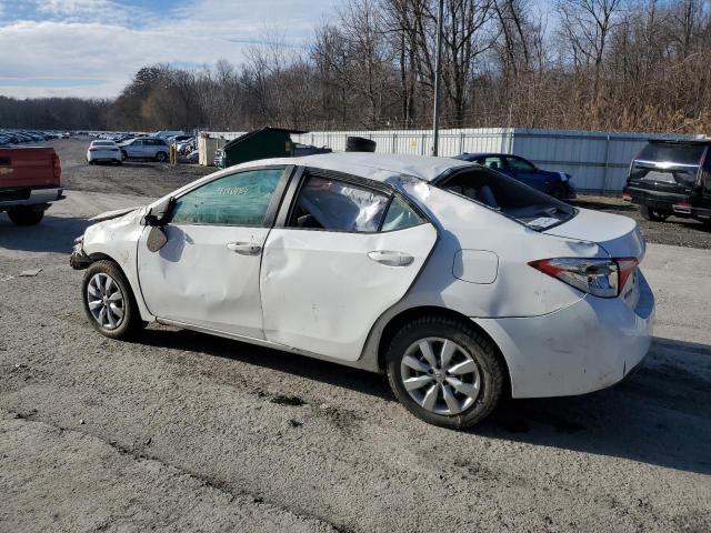 TOYOTA COROLLA L 2016 white  gas 2T1BURHE9GC706756 photo #3