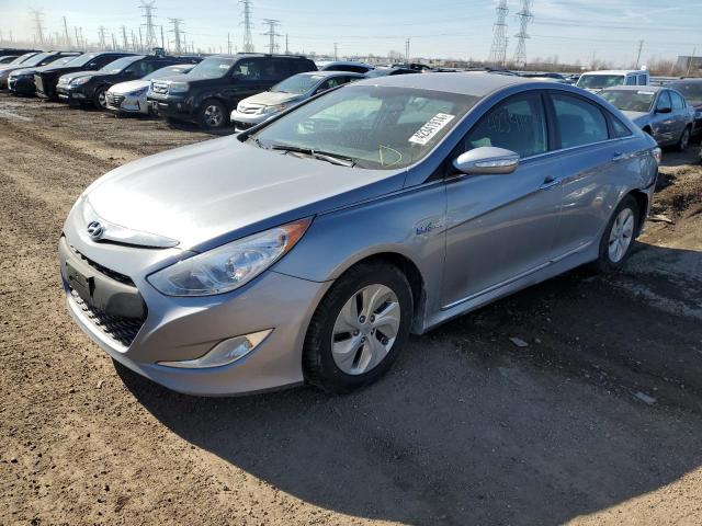 Lot #2340490482 2015 HYUNDAI SONATA HYB salvage car