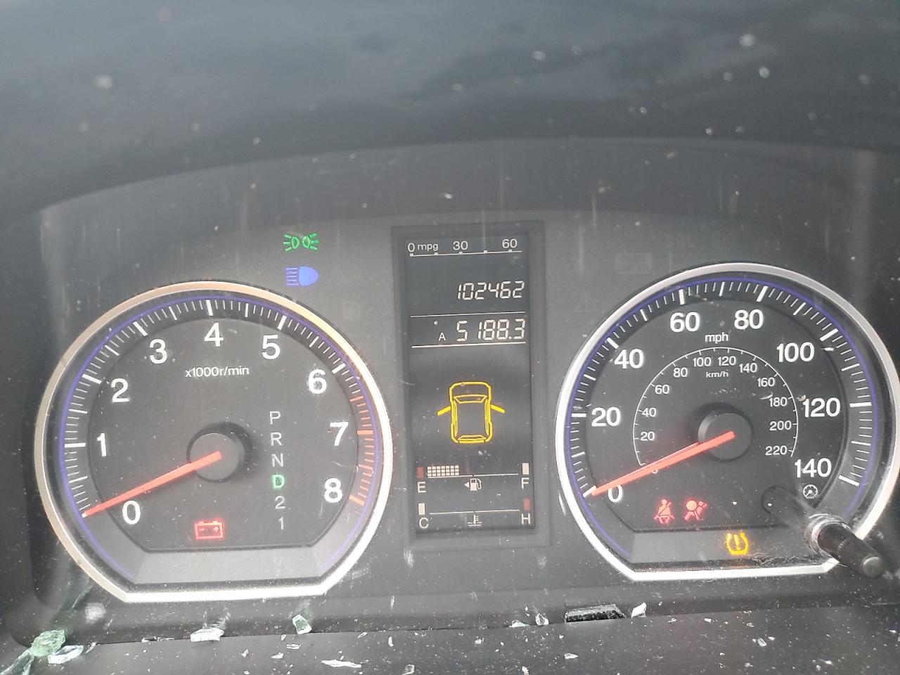 JHLRE48367C109301 2007 Honda Cr-V Lx