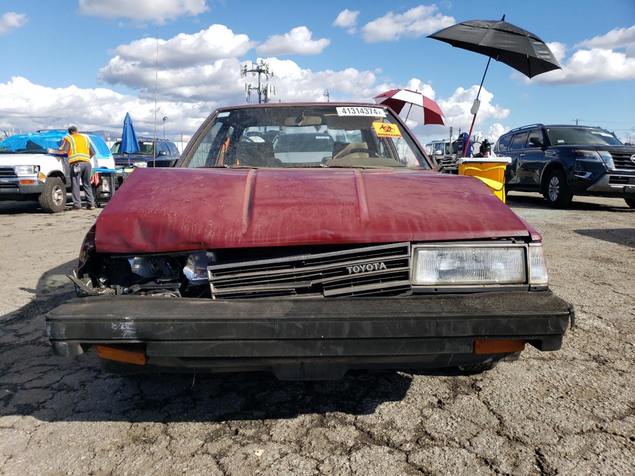 JT2SV12E7F6001184 1985 Toyota Camry Dlx