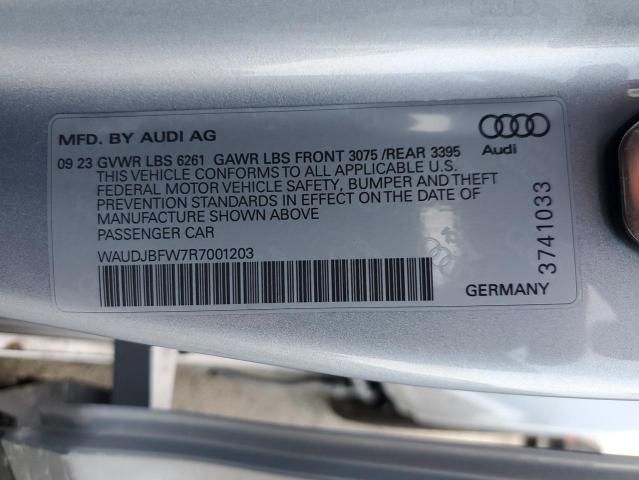 2024 AUDI E-TRON GT - WAUDJBFW7R7001203