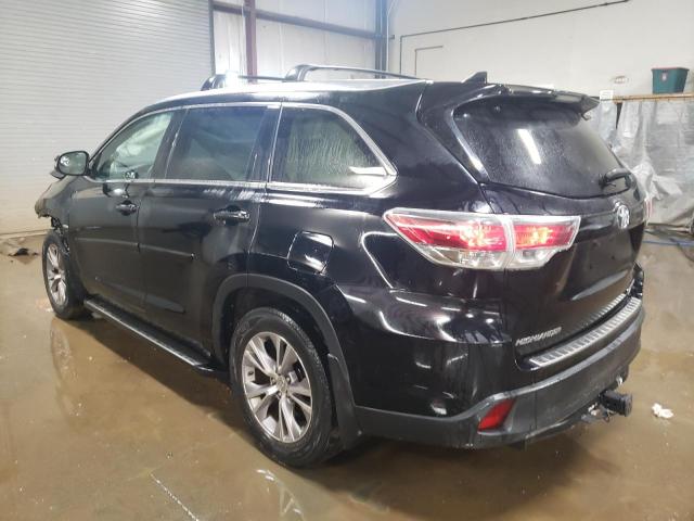 VIN 5TDJKRFH4ES059704 2014 Toyota Highlander, Xle no.2