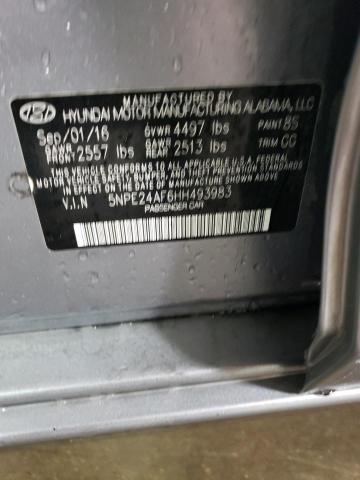2017 HYUNDAI SONATA SE 5NPE24AF6HH493983