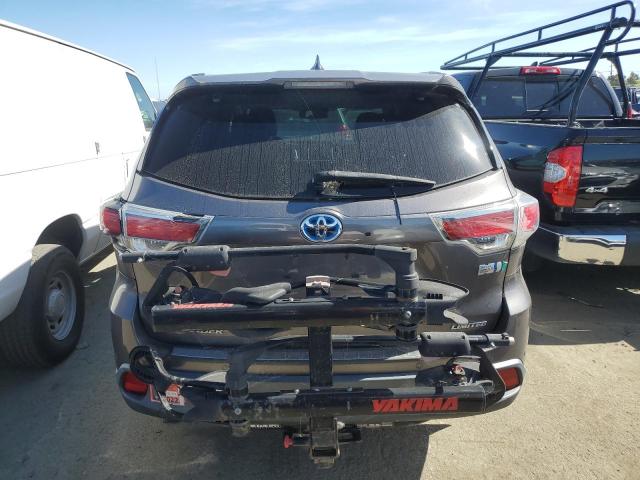 VIN 5TDDCRFH3FS008545 2015 Toyota Highlander, Hybri... no.6