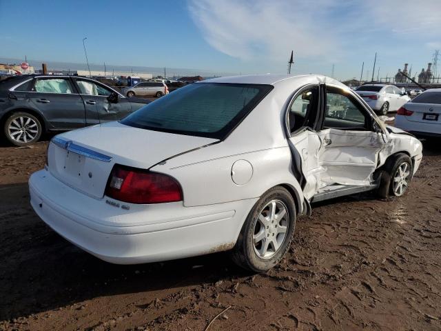 MERCURY SABLE GS 2003 white  gas 1MEFM50U73G604282 photo #4