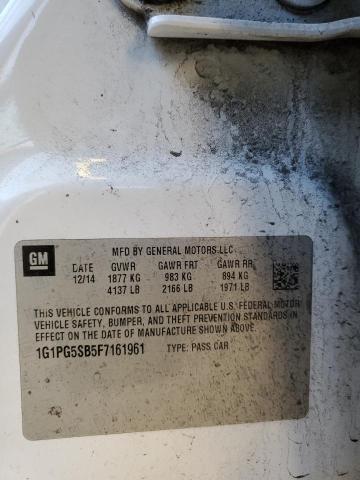 2015 CHEVROLET CRUZE LTZ - 1G1PG5SB5F7161961