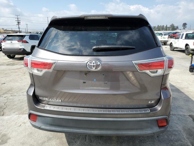 VIN 5TDZARFH7ES008817 2014 Toyota Highlander, LE no.6