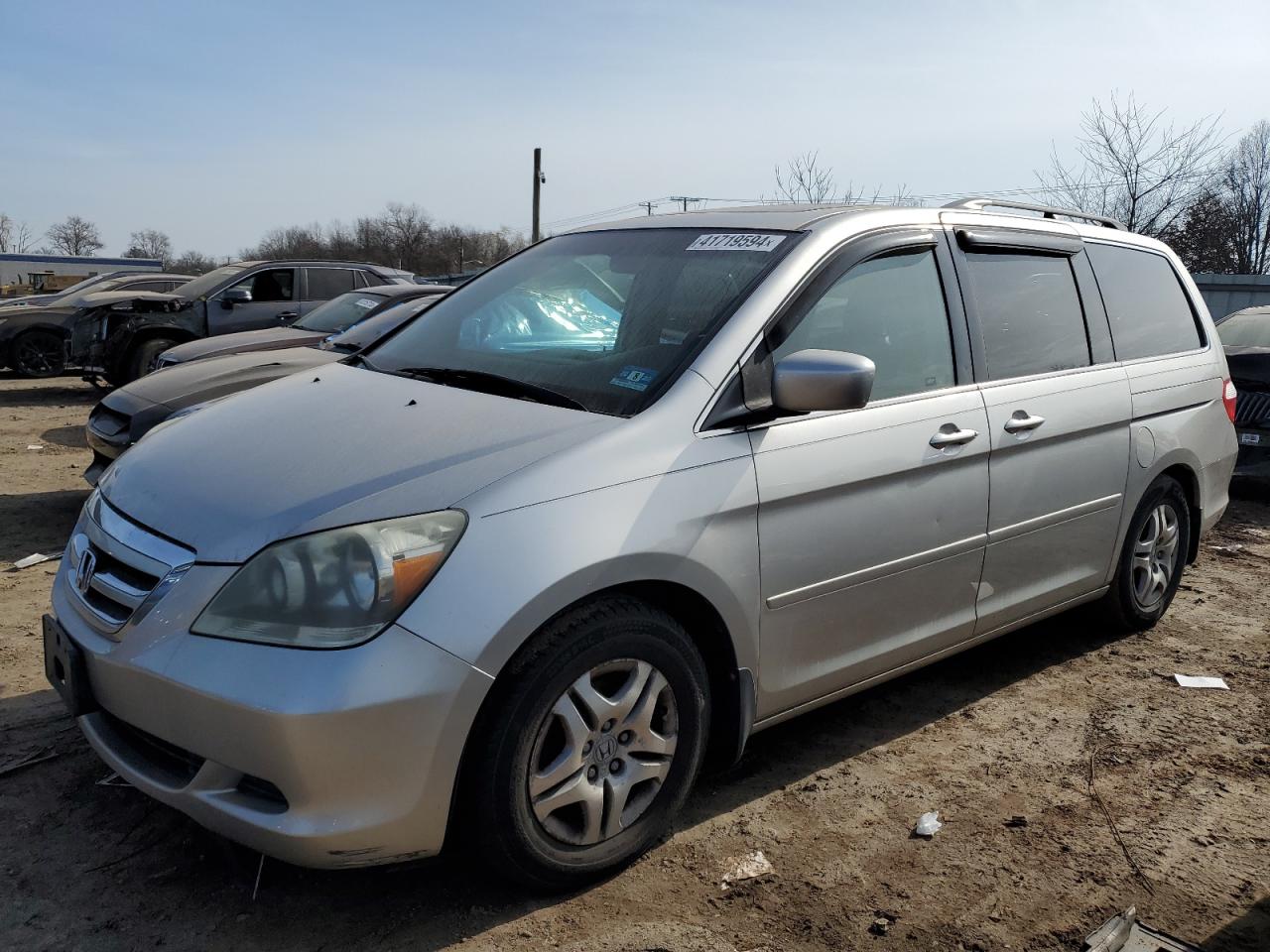 5FNRL38607B436416 2007 Honda Odyssey Exl