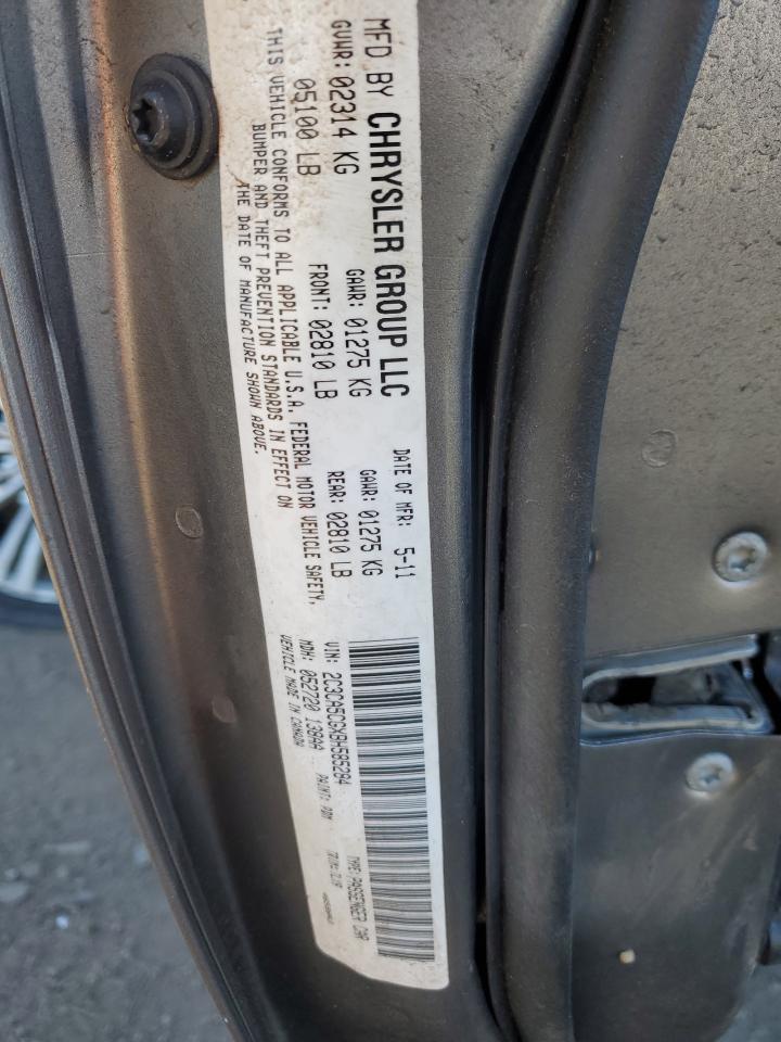 2C3CA5CGXBH585284 2011 Chrysler 300 Limited