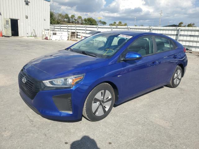 Lot #2380467780 2019 HYUNDAI IONIQ BLUE salvage car