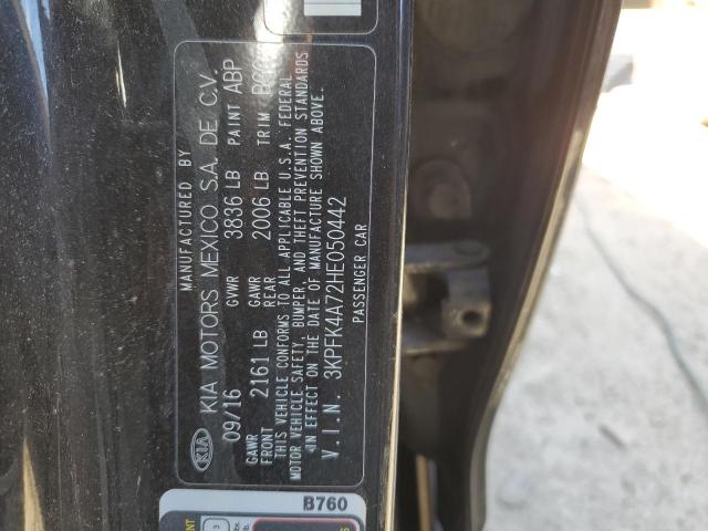 2017 KIA FORTE LX - 3KPFK4A72HE050442