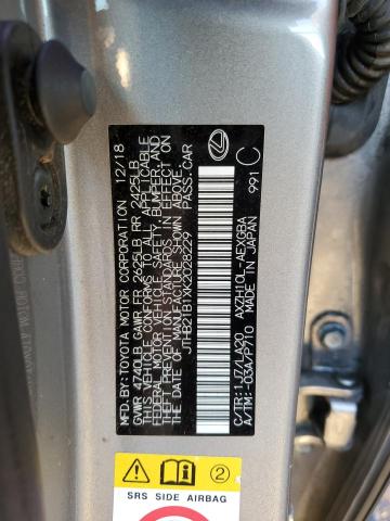 2019 LEXUS ES 300H JTHB21B1XK2028229