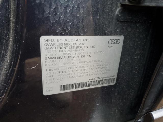 VIN WA1D7AFP6HA033608 2017 Audi Q5, Premium Plus S-... no.13